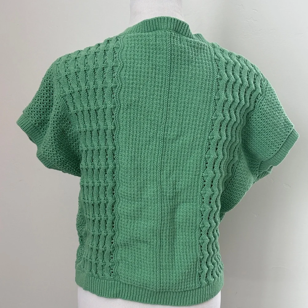 KUT Green Knit Women's Sweater - Picture 6 of 6